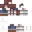 Minecraft skin texture, 64x64 pixels