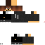 Minecraft skin texture, 64x64 pixels
