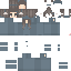 Minecraft skin texture, 64x64 pixels
