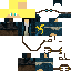 Minecraft skin texture, 64x64 pixels