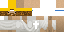 Minecraft skin texture, 64x32 legacy pixels