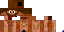 Minecraft skin texture, 64x32 legacy pixels