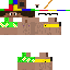 Minecraft skin texture, 64x64 pixels