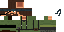 Minecraft skin texture, 64x32 legacy pixels