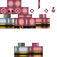 Minecraft skin texture, 64x64 pixels