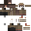 Minecraft skin texture, 64x64 pixels