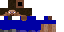 Minecraft skin texture, 64x32 legacy pixels