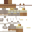 Minecraft skin texture, 64x64 pixels
