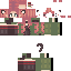 Minecraft skin texture, 64x64 pixels