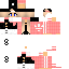 Minecraft skin texture, 64x64 pixels