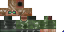 Minecraft skin texture, 64x32 legacy pixels