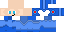 Minecraft skin texture, 64x32 legacy pixels