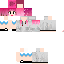 Minecraft skin texture, 64x64 pixels
