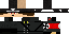 Minecraft skin texture, 64x32 legacy pixels