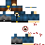 Minecraft skin texture, 64x64 pixels