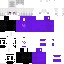 Minecraft skin texture, 64x64 pixels