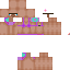 Minecraft skin texture, 64x64 pixels