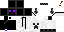 Minecraft skin texture, 64x32 legacy pixels