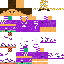 Minecraft skin texture, 64x64 pixels