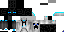 Minecraft skin texture, 64x32 legacy pixels