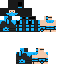Minecraft skin texture, 64x64 pixels