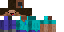 Minecraft skin texture, 64x32 legacy pixels