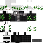 Minecraft skin texture, 64x64 pixels