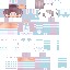 Minecraft skin texture, 64x64 pixels