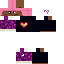 Minecraft skin texture, 64x64 pixels