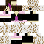 Minecraft skin texture, 64x64 pixels