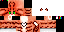 Minecraft skin texture, 64x32 legacy pixels