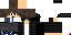 Minecraft skin texture, 64x32 legacy pixels