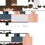 Minecraft skin texture, 64x64 pixels