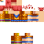 Minecraft skin texture, 64x64 pixels