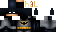 Minecraft skin texture, 64x32 legacy pixels