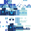 Minecraft skin texture, 64x64 pixels