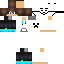 Minecraft skin texture, 64x64 pixels
