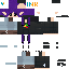 Minecraft skin texture, 64x64 pixels