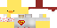 Minecraft skin texture, 64x32 legacy pixels
