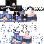 Minecraft skin texture, 64x64 pixels