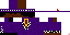 Minecraft skin texture, 64x32 legacy pixels