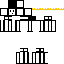 Minecraft skin texture, 64x64 pixels