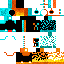 Minecraft skin texture, 64x64 pixels