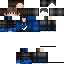 Minecraft skin texture, 64x64 pixels