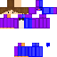 Minecraft skin texture, 64x64 pixels