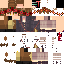 Minecraft skin texture, 64x64 pixels