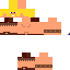 Minecraft skin texture, 64x64 pixels