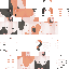 Minecraft skin texture, 64x64 pixels
