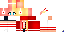Minecraft skin texture, 64x32 legacy pixels