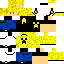 Minecraft skin texture, 64x64 pixels